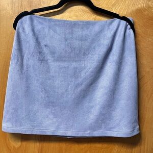 NWOT She + Sky faux suede mini